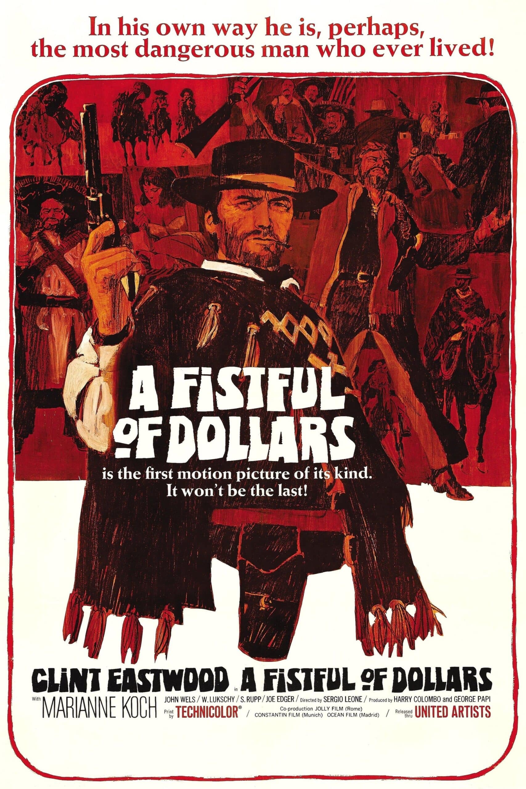 ดูหนังออนไลน์ฟรี A Fistful of Dollars 1964 นักฆ่าเพชรตัดเพชร